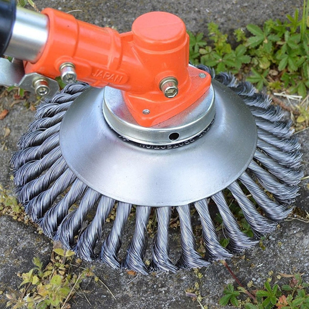 WeedBlade – Kraftig Ugressbørste med 36 Metallhoder