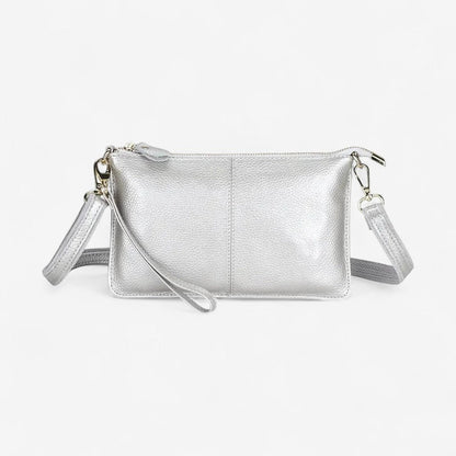 Ashley – Håndveske med spennestrå og glidelåslommer