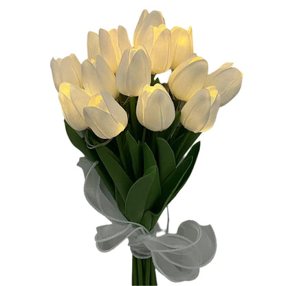 GlowPetal – Bærbar LED Tulipan Nattlys til Hjemmet