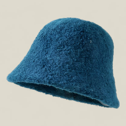 Rowan - Allsidig vinterlue i ull med justerbar passform og eleganse