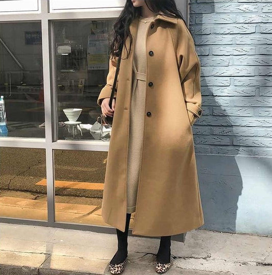 Chloe - Elegant lang vinterfrakk for sofistikert stil
