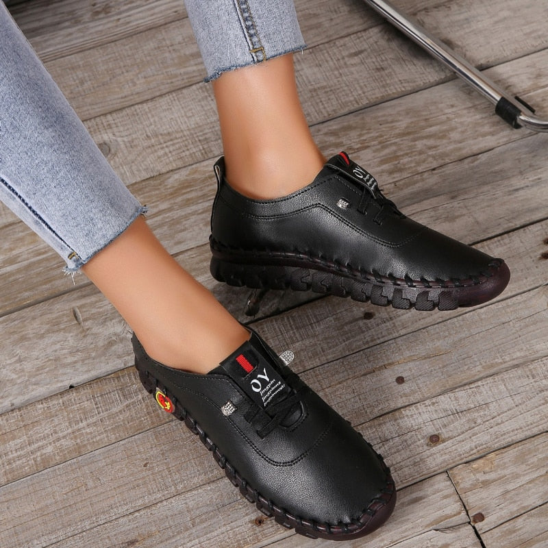 Sophie - Stilige loafers med fleksibel såle og snøring