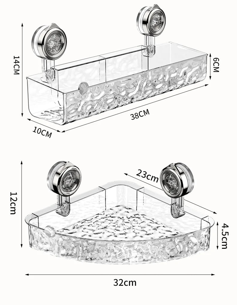 WallGrip - Elegant Veggfeste med Hengende Oppbevaring for Baderommet