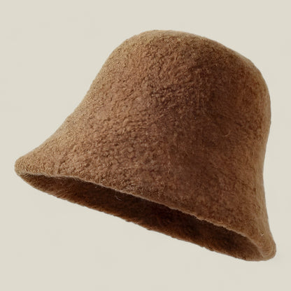 Rowan - Allsidig vinterlue i ull med justerbar passform og eleganse