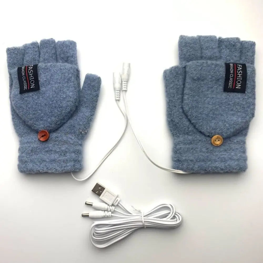 HeatWave - USB-oppvarmede hansker med justerbar varme