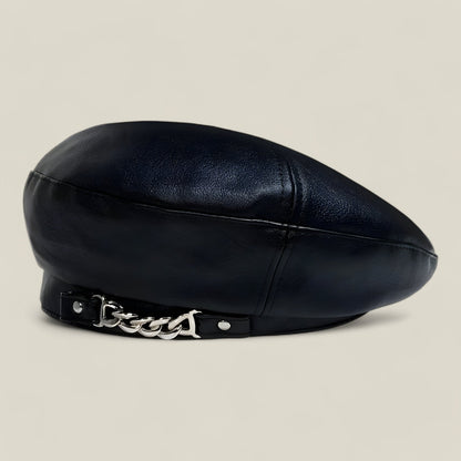 Riley - Stilig malerinspirert barett med komfortabelt, isolert fôr