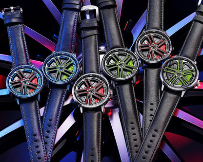 SpinTime - Spinnhjulsklokke med 3D-rotasjon i hul form