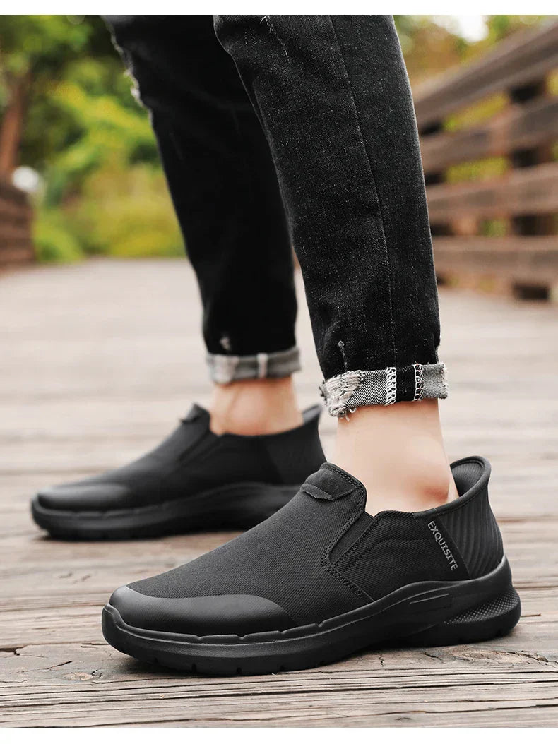 Oliver - Slanke slip-on-loafers med elastiske sidepaneler