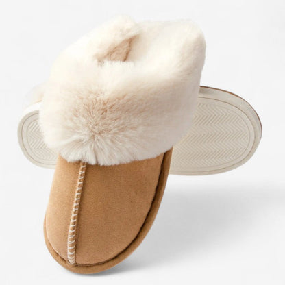 Mireya – Tøfler med Rund Tå og Dra-På Design