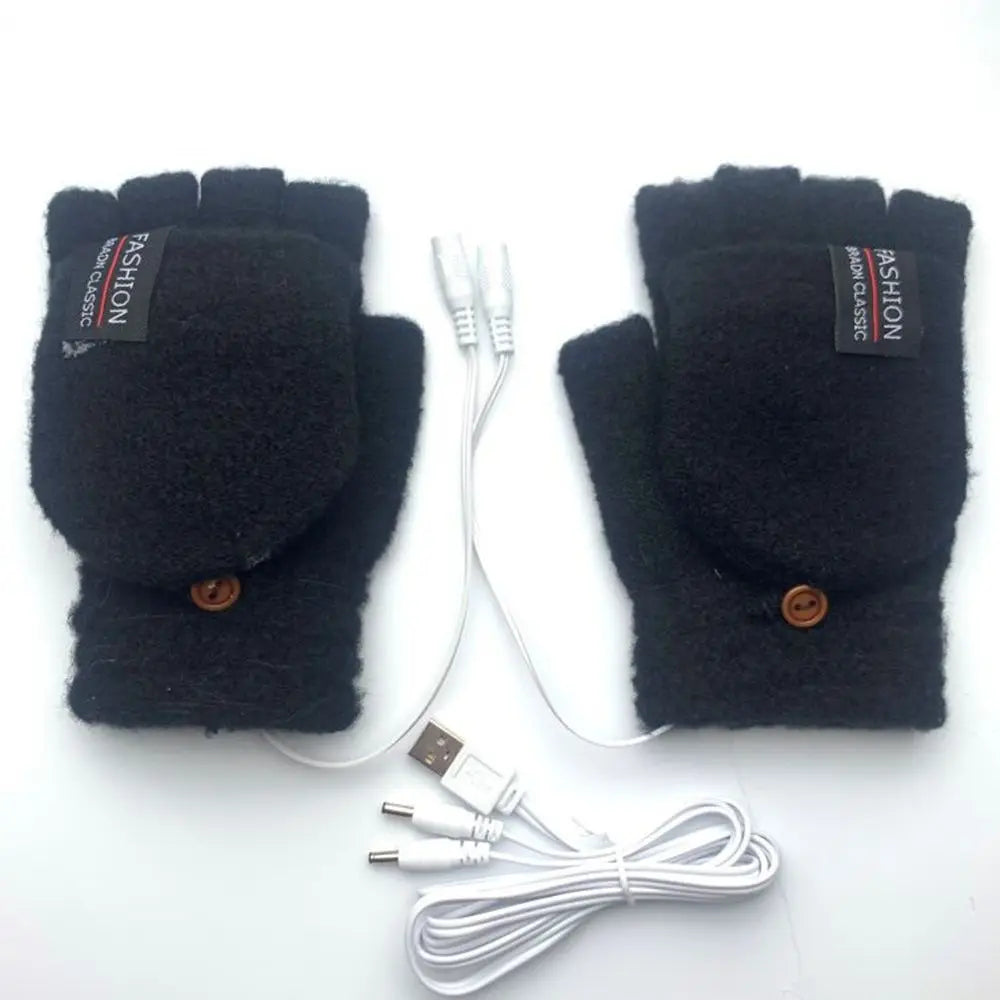 HeatWave - USB-oppvarmede hansker med justerbar varme