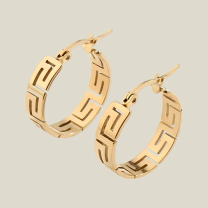 Variant image for Emily - Elegant Gresk-Inspirert Øredobber med Delikat Design-2