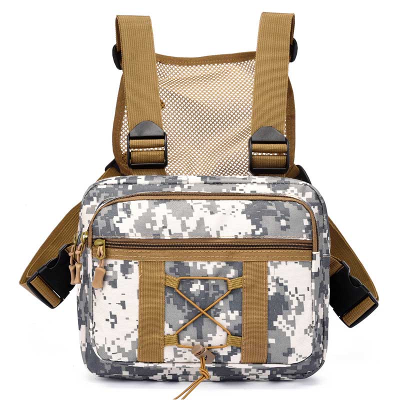 RidgeCore - Tactical brystet Rigg Veske med justerbar skulderreim