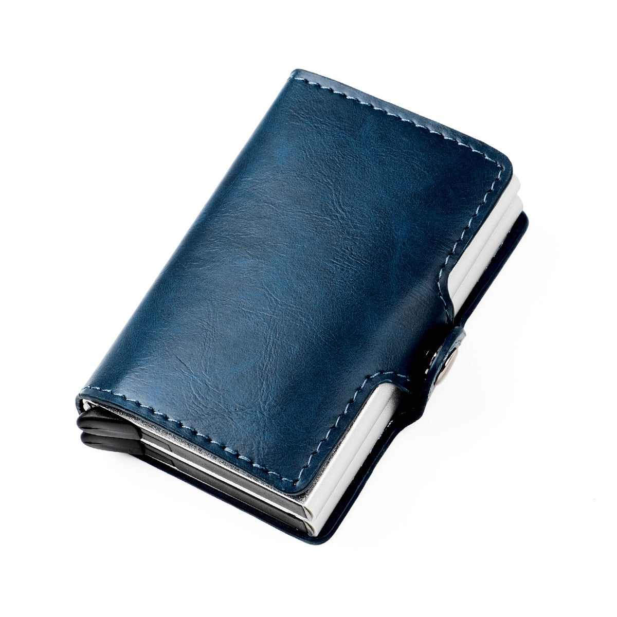 VaultShield – RFID-Blokkerende Lommebok med Doble Popup-Kortholdere
