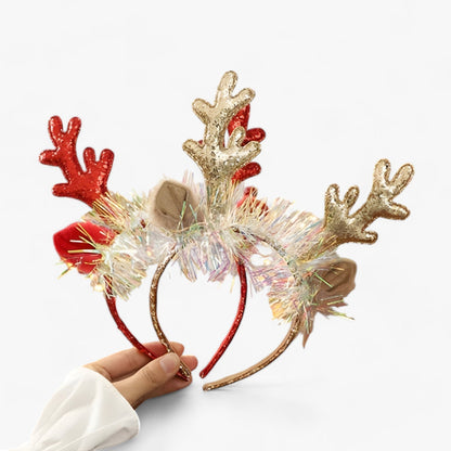 JollyBelle - Lett julepannebånd med gevir