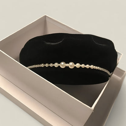 Éloïse - Elegant Pearl-Embellished Beret-2