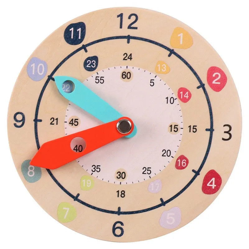 LearnTime – Pedagogisk Trelekeklokke med Barnevennlig Design