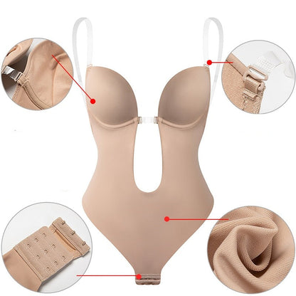 Nia - Sømløs body med utskjæring og justerbare stropper