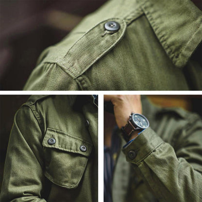 Lucas – Stilig Dobbeltspent Jakke med Flere Frontlommer