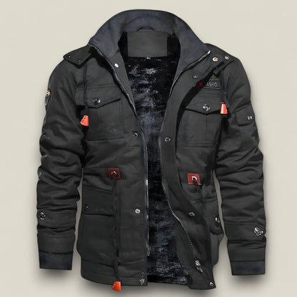 Variant image for Cillian - Elegant Taktisk Bomberjakke med Hette til Menn-1