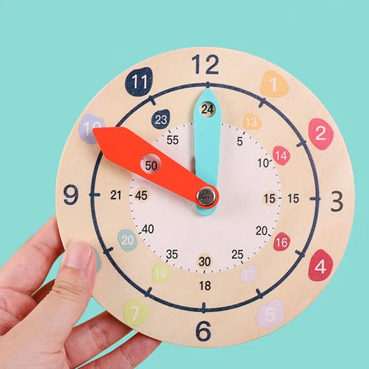 LearnTime – Pedagogisk Trelekeklokke med Barnevennlig Design