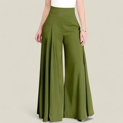 Anna - Tidløse bukser med høy midje og moderne kant