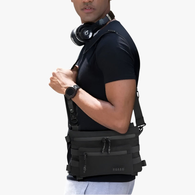 Giordi – Taktisk skulderveske med kompakt oppbevaring og kryssrem