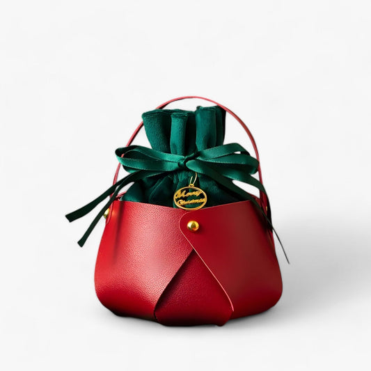 GiftSnap - Gaveinnpakning med eplepose til jul