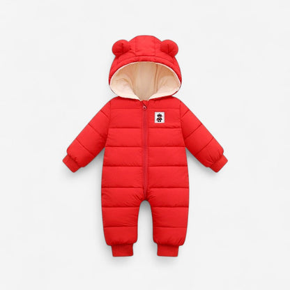 SnuggleBee – Babydrakt med Hette og Glidelås foran