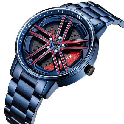 SpinTime - Spinnhjulsklokke med 3D-rotasjon i hul form