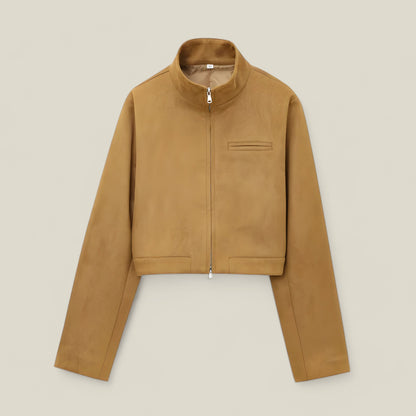 Maya - elegant og flatterende bomberjakke for hverdagsbruk