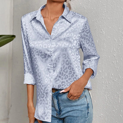 Mathilde - Elegant langermet bluse med flatterende passform og klassisk stil