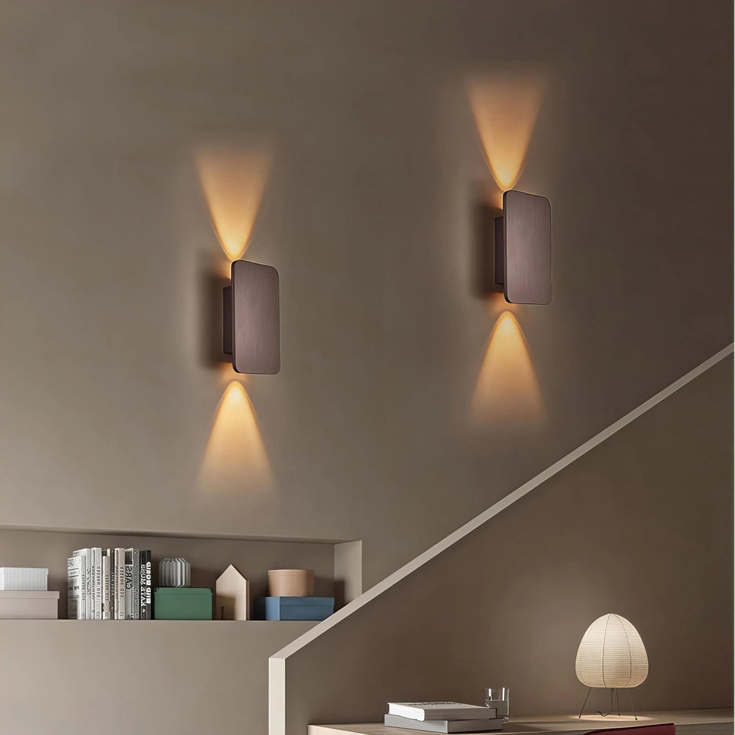 LumoFrame - Rektangulær vegglampe for moderne interiør