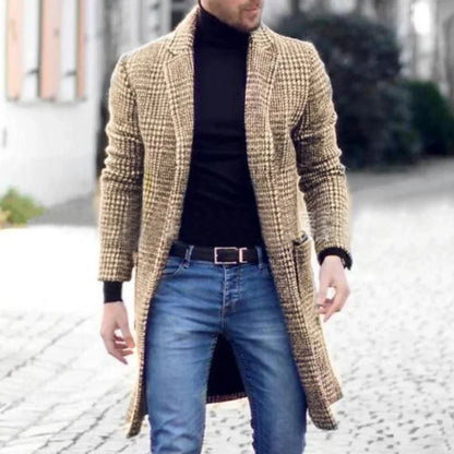 Vivian - Retroinspirert kåpe med fold-over-krage