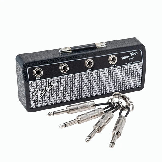 RockKeys - Vintage nøkkelholder for gitarplugg for musikkelskere