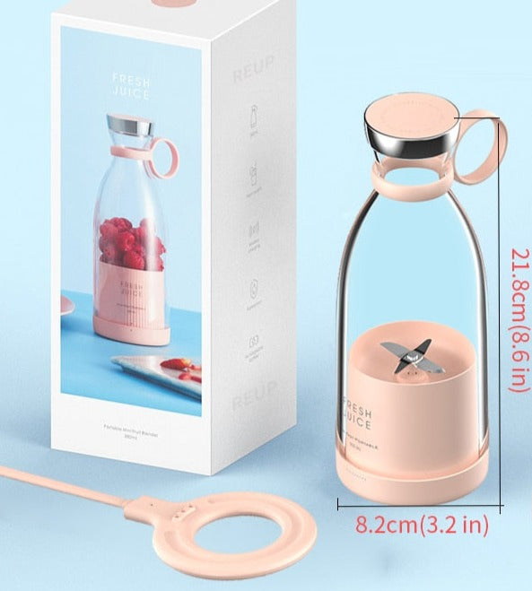 BlendPro - Bærbar Elektrisk Smoothie Blender med Fire Blader