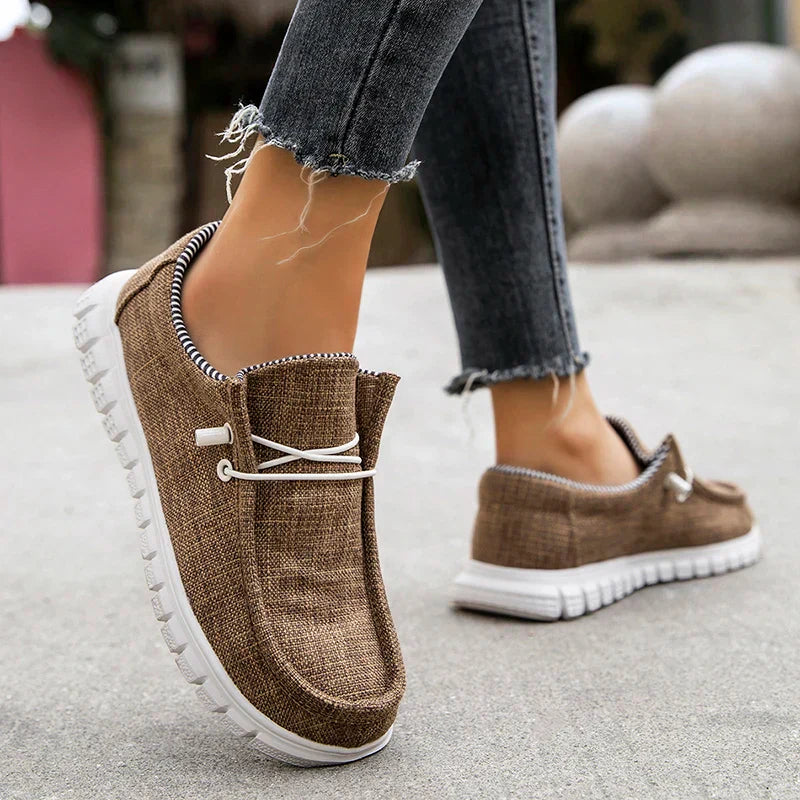 Gemma - Slip-On Loafer med sklisikker såle