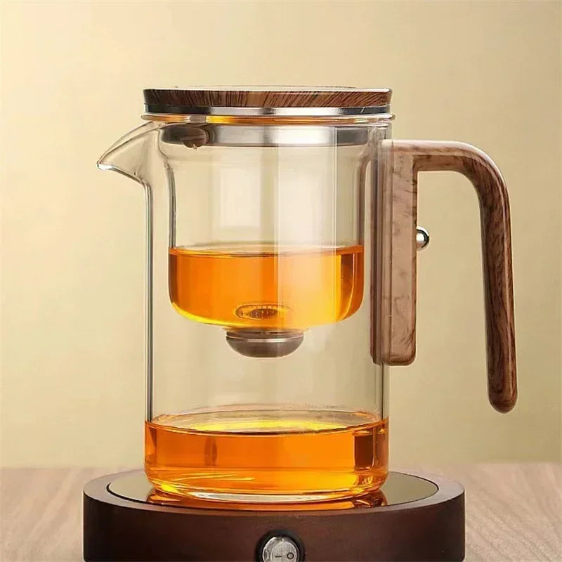 TeaFlow - Elegant Tekanne med Innovativ Magnetisk Vannstyring
