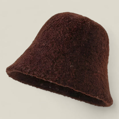 Rowan - Allsidig vinterlue i ull med justerbar passform og eleganse