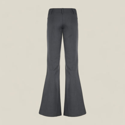Emily - Elegant Lav Skinny Bukser Dame med Flatterende Passform-1