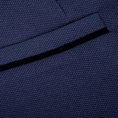 Renzo – Uformell Blazer med én Knapp Og Klassisk Jakkekrage