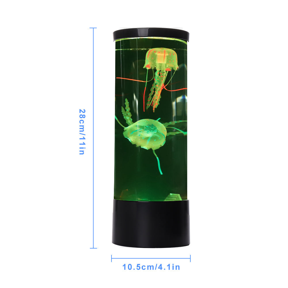 AquaGlow - maneter med fargeskiftende sensorisk lampe for avslapping