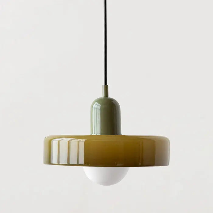VitraLume - Kunstnerisk pendellampe i farget glass for levende belysning i hjemmet