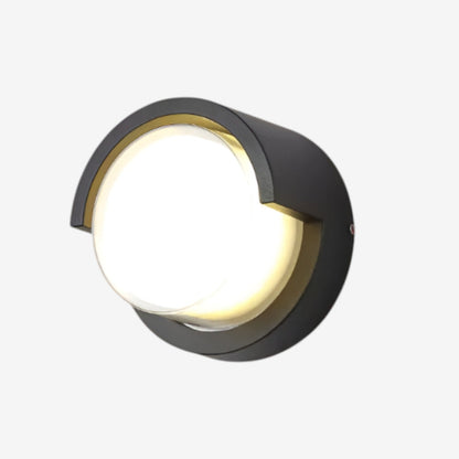 WallRay – Utendørs Vegglampe med Aluminium og Akrylhus