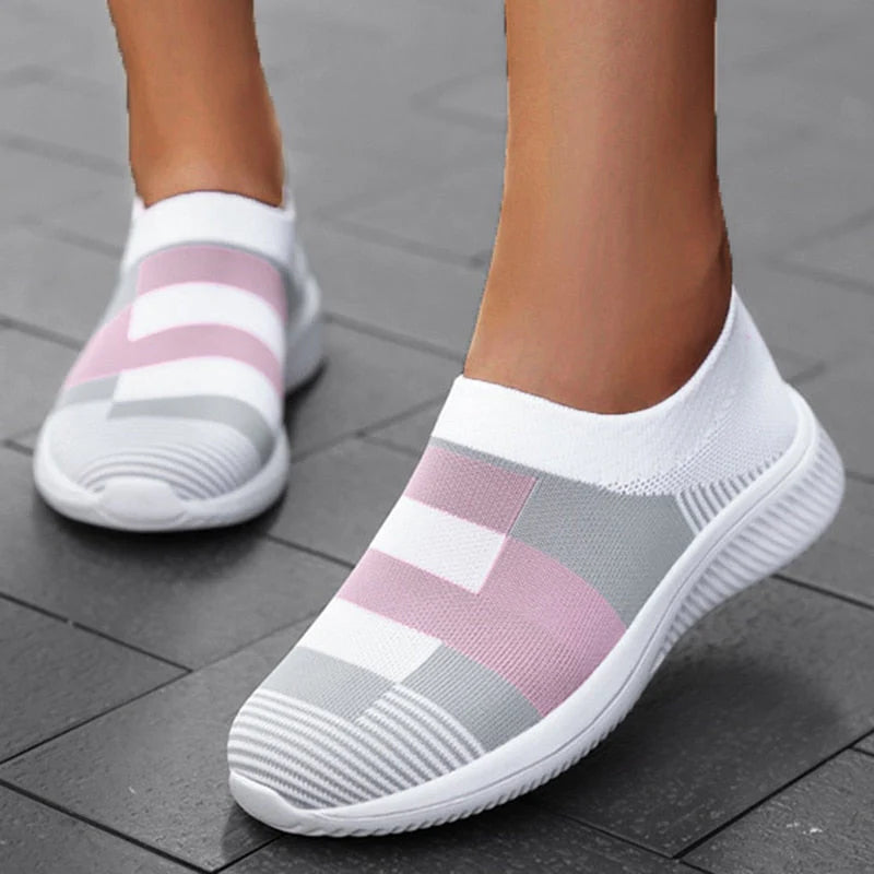 Aurora - Trendy slip on loafere med overlegen komfort og hælstøtte