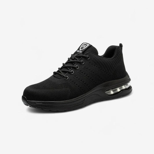 Damian – Joggesko med Rund Tupp og Mønstret Såle