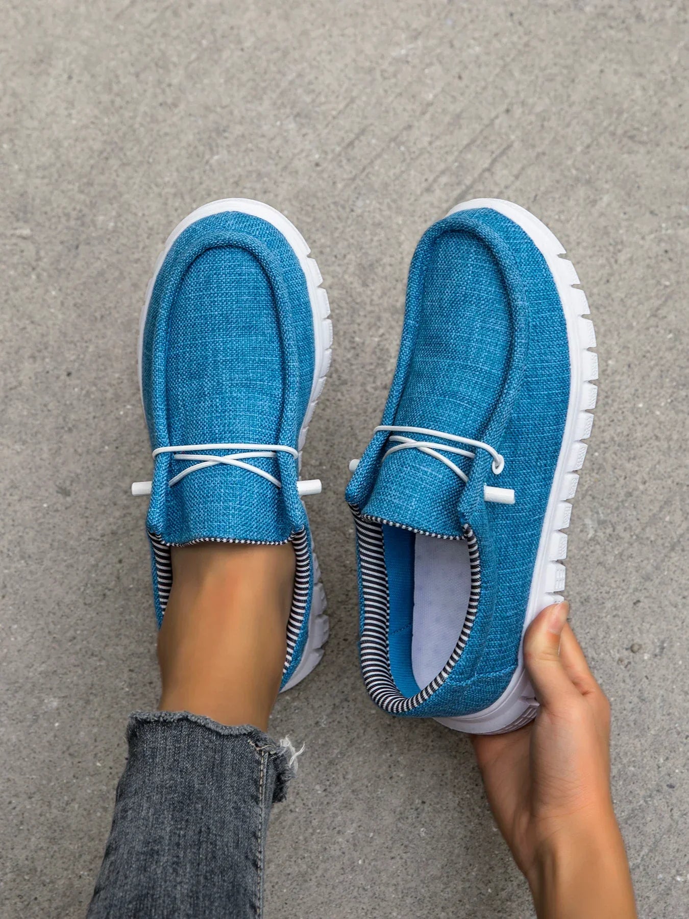 Gemma - Slip-On Loafer med sklisikker såle