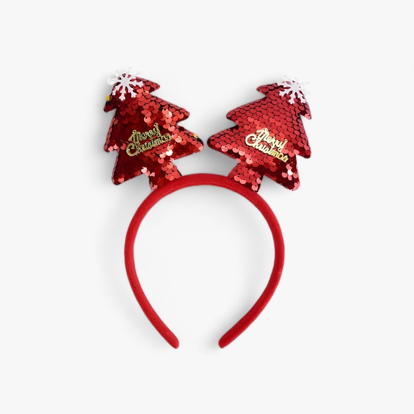 Glam - Komfortabelt julepannebånd med tiara