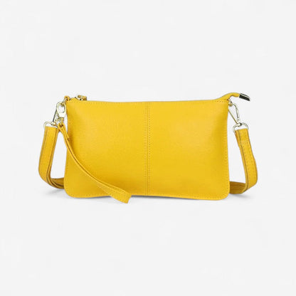 Ashley – Håndveske med spennestrå og glidelåslommer