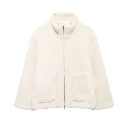 Sophia - Langermet jakke med glidelås