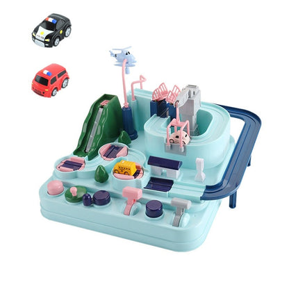 KiddoQuest - Interaktivt redningseventyr i byen med manuell bilbane og morsomme utfordringer